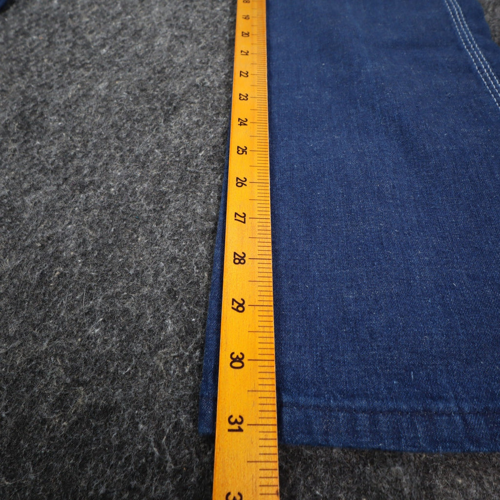 Dee Cee Rappers Jeans Womens 16 Regular Vintage Deadstock Blue Cotton USA Made - take2supply