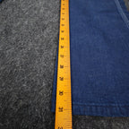 Dee Cee Rappers Jeans Womens 16 Regular Vintage Deadstock Blue Cotton USA Made - take2supply