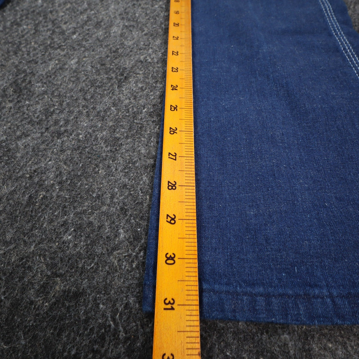 Dee Cee Rappers Jeans Womens 16 Regular Vintage Deadstock Blue Cotton USA Made - take2supply