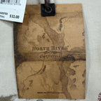 North River Henley Shirt Mens L Oyster Cotton Graphic Hunting Rifle NWT - take2supply