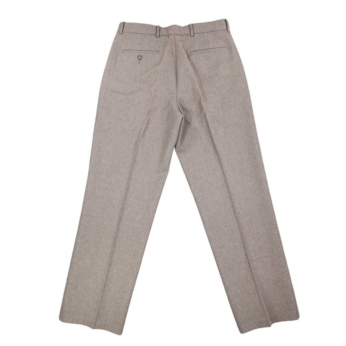 Levi Strauss Action Slacks Mens 33x30 Vintage Brown Stretch Waist Dress Pants - take2supply