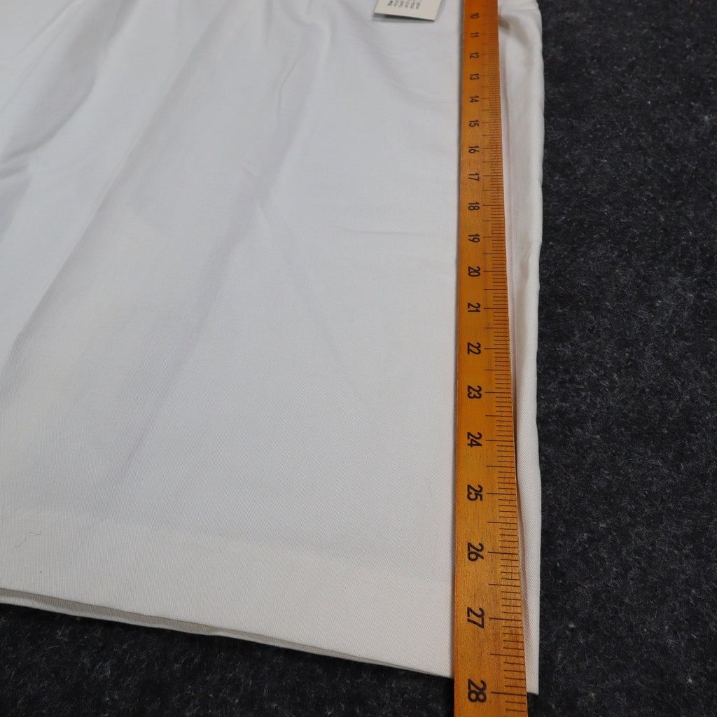 D.K. Gold Pencil Skirt Womens 10 Vintage 90s White Galaxy Stretch Cotton NWT - take2supply