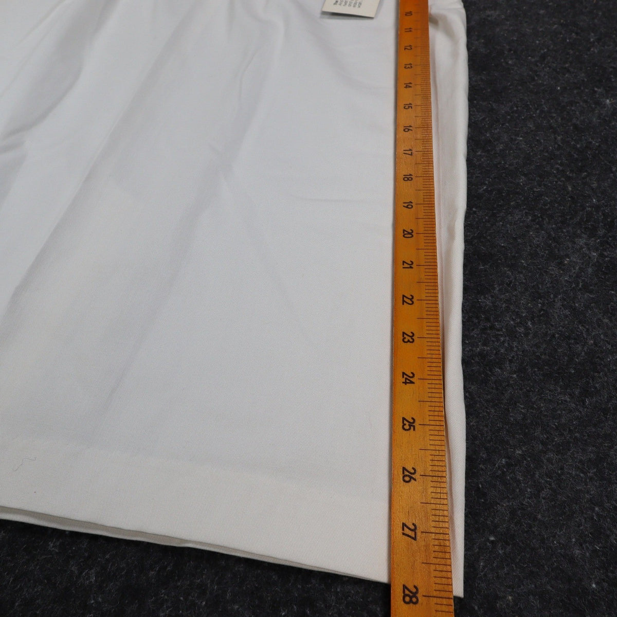 D.K. Gold Pencil Skirt Womens 10 Vintage 90s White Galaxy Stretch Cotton NWT - take2supply
