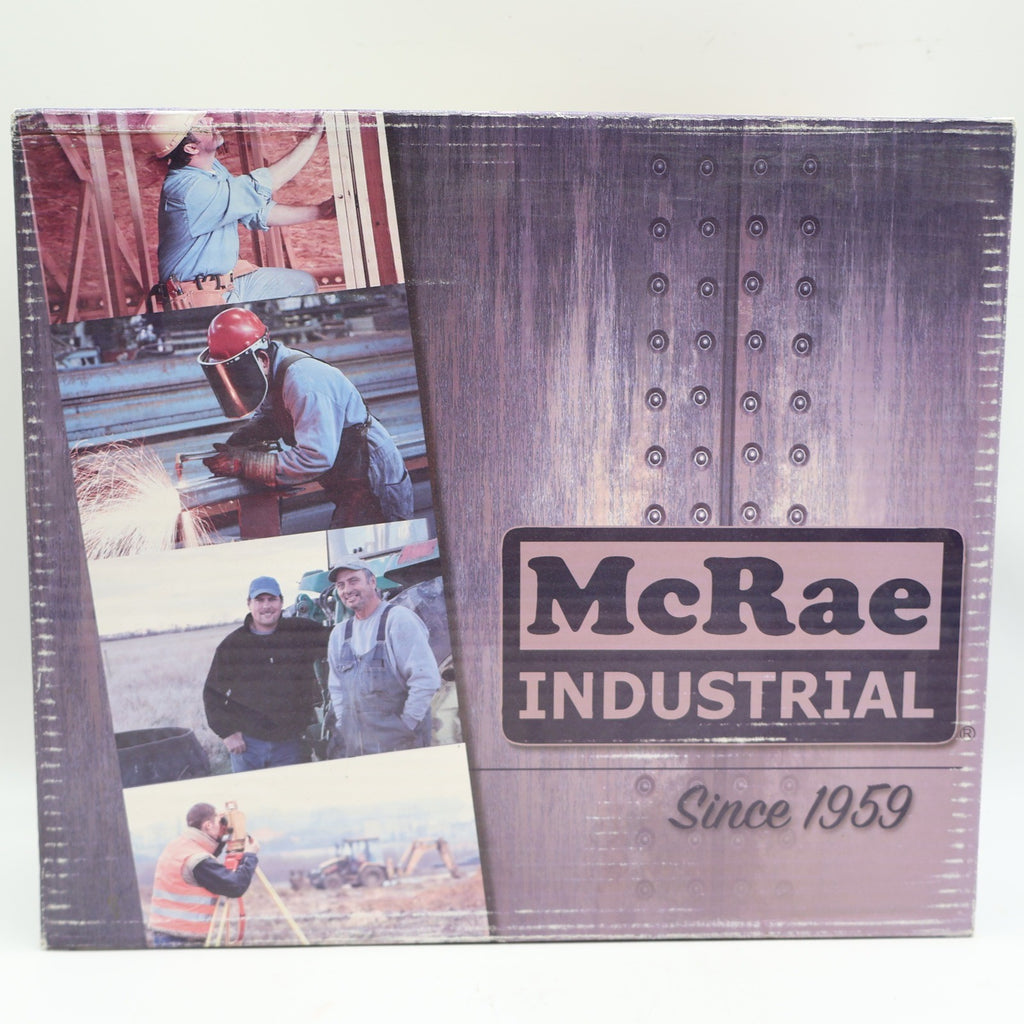 McRae Industrial Work Boots Mens 9 Brown Leather 8in Lace Up NST EH MR88122 - take2supply