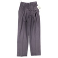 Lee Casuals Pleated Trousers Womens 10 Short Black Cotton Wrinkle Free NWT - take2supply