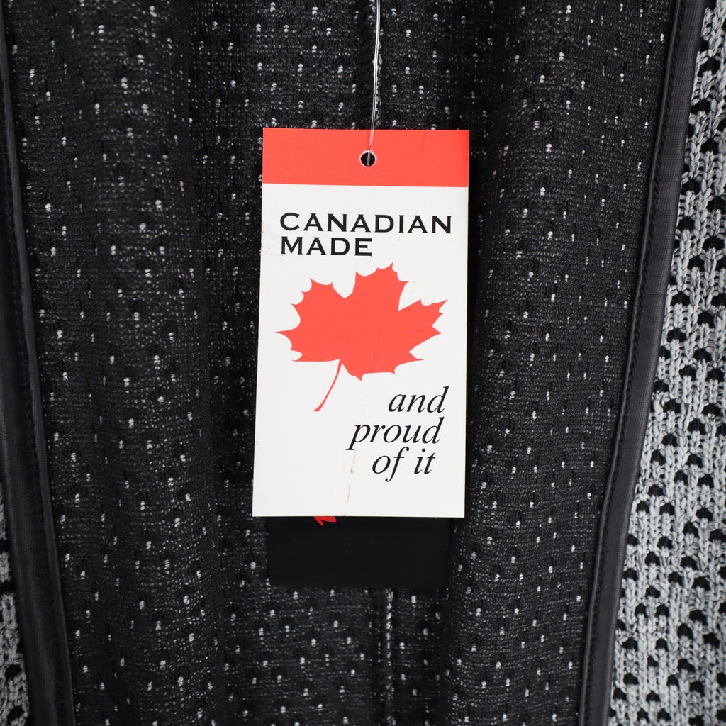 Dusak Designs Open Front Cardigan Womens S Textured Knit Made in Canada NWT - take2supply