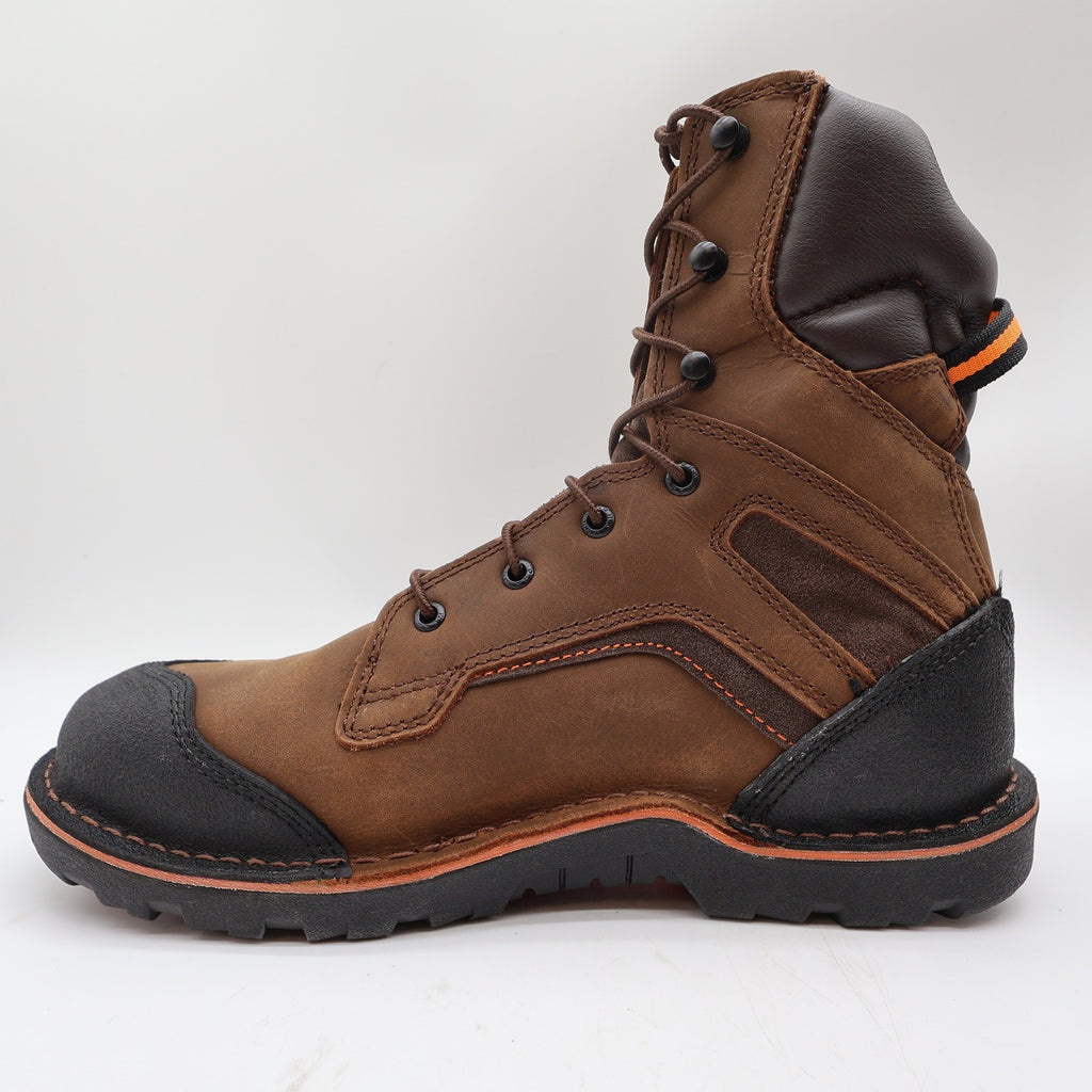 Worx by Red Wing 5815 Steel Toe Work Boots Mens 11 Brown Leather New - take2supply