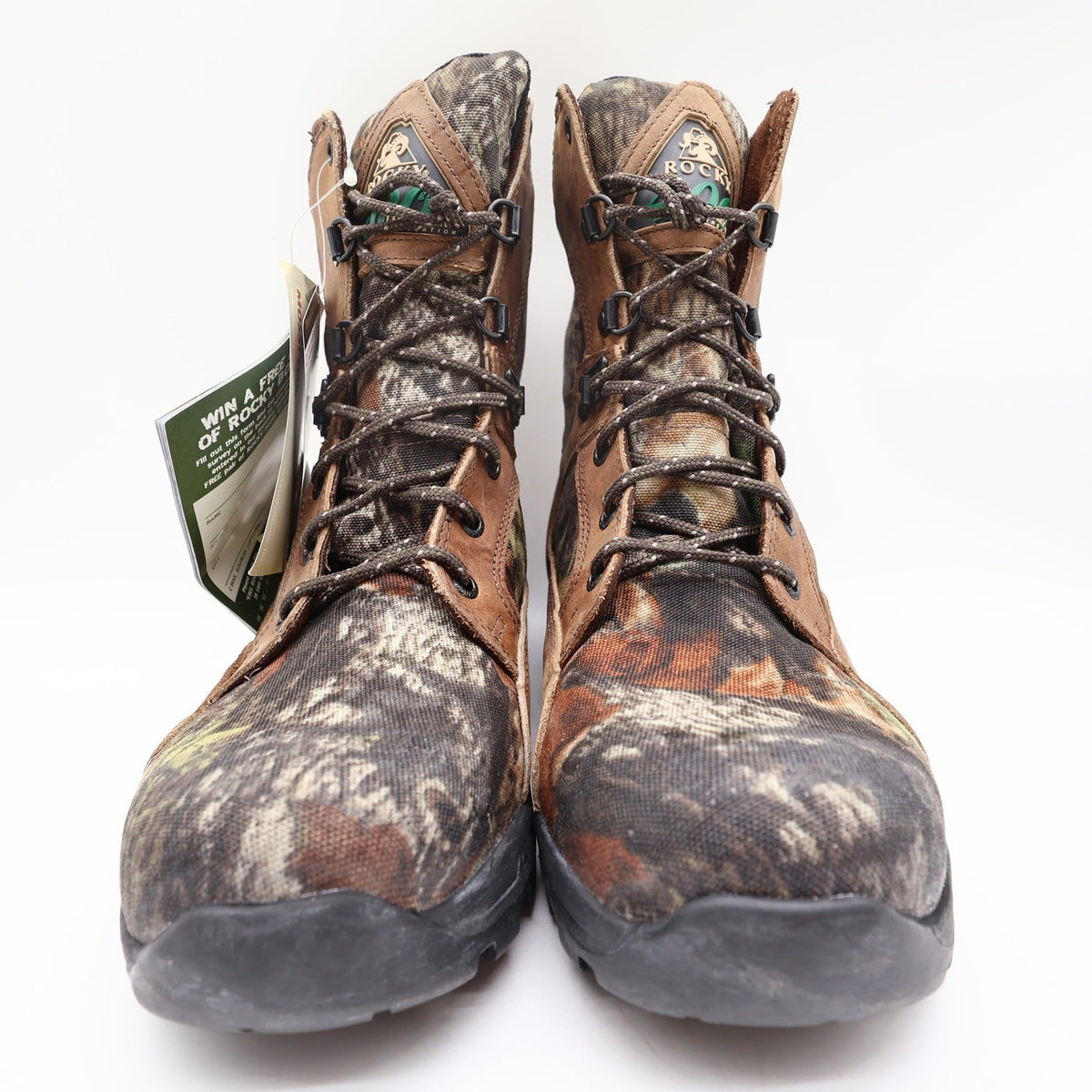 Rocky ProLight 1572 Hunting Boots Mens 9 M Brown Camo Leather Waterproof NWT - take2supply