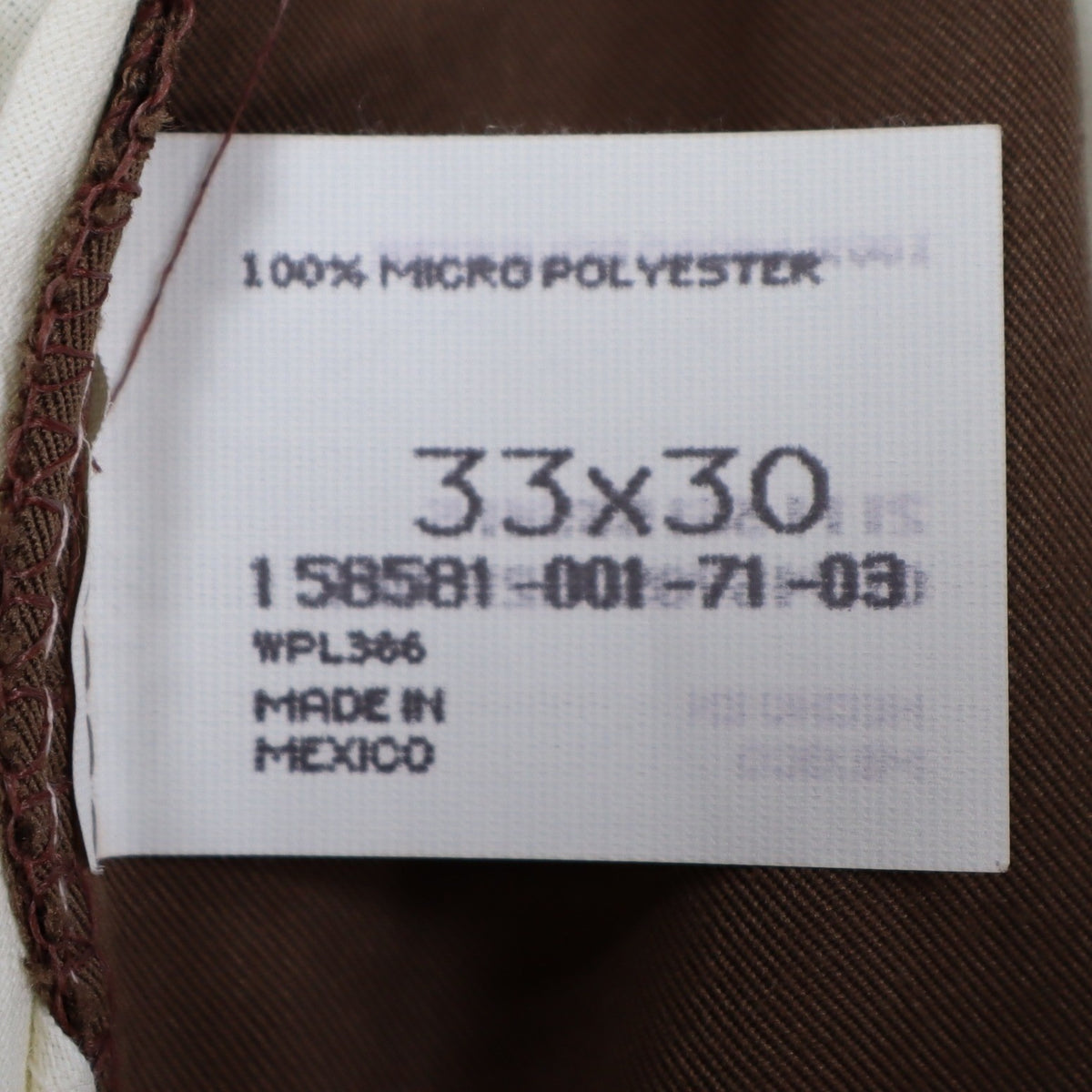 Haggar Black Label Pants Mens 33x30 Vintage 90s Khaki Micromattique Pleated NWT - take2supply