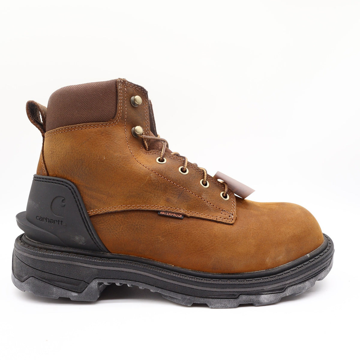 Carhartt Ironwood Work Boot Mens 10W Brown Alloy Toe Waterproof Leather NEW - take2supply