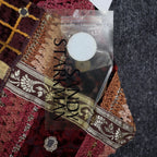 Sandy Starkman Patchwork Vest Womens M Vintage 90s Velvet Embellished Boho Brown - take2supply