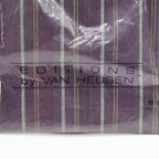 Van Heusen Editions Dress Shirt Mens 15 32/33 Vintage Purple Striped Deadstock - take2supply