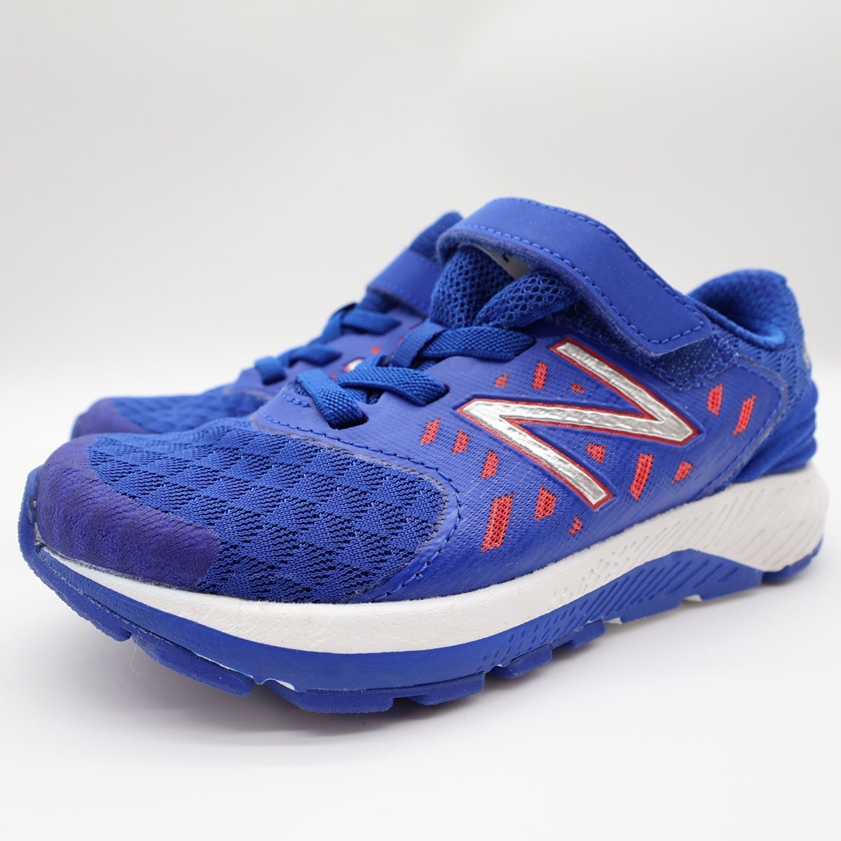 New Balance FuelCore Urge Kids 12.5 Blue Running Shoes KVURGBRP Sneaker Strap - take2supply