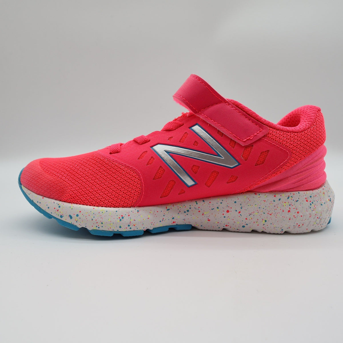 New Balance FuelCore Urge Kids Size 3 Pink Blue Speckled Running Shoes KVURGPGP - take2supply