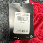 Nike Y2K Athletic Shorts Toddler 3T Varsity Red Polyester NWT - take2supply