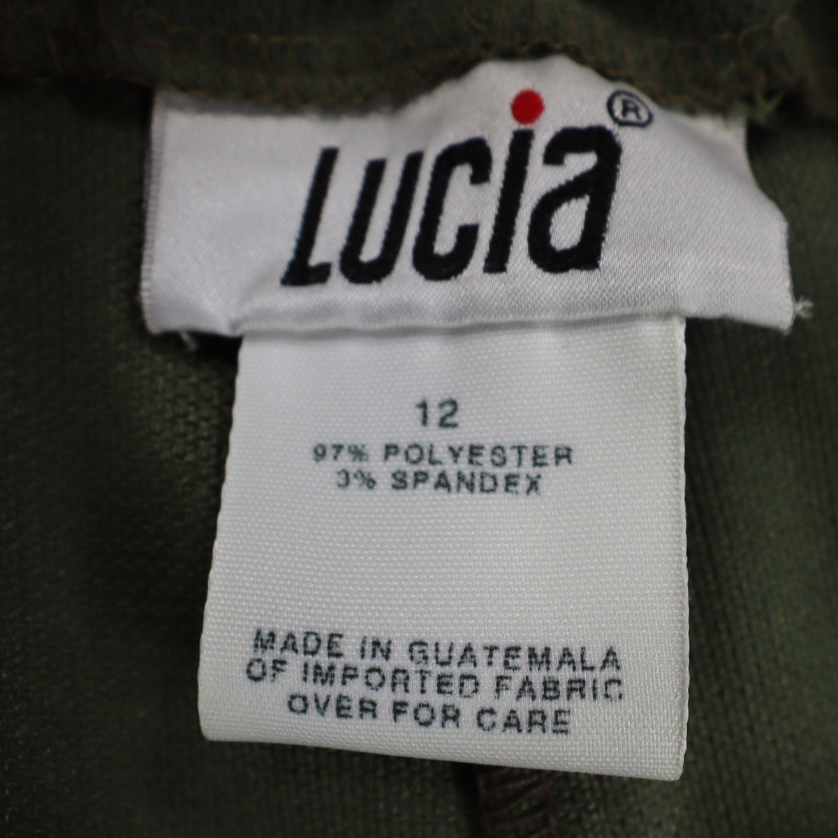 Lucia Trousers Womens 12 Vintage 90s Cactus Green Stretch Straight Leg Pants NWT - take2supply