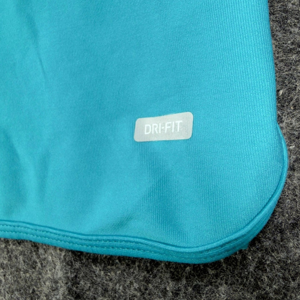 Nike Y2K Technetic Dri-FIT Shorts Girls XL Teal Blue NWT 423514 New - take2supply