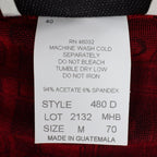 N Touch Tank Top Womens Size M Red Black Geometric Sleeveless Textured Knit NWT - take2supply