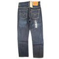 Levi's 505 Regular Fit Jeans Boys 14 Slim 25x27 Dark Wash Straight Leg Denim - take2supply