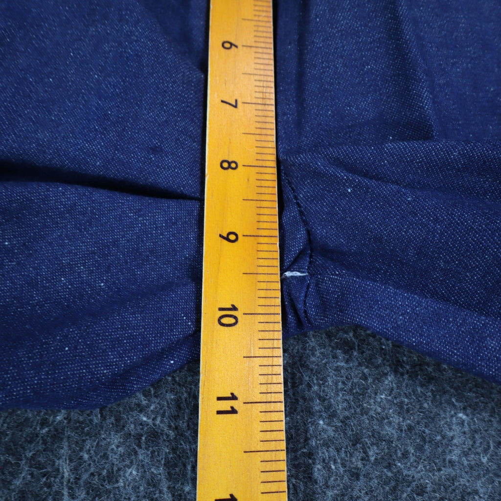 Vintage Young Maverick Girls Jeans 7 Blue Red Piping Elastic Waist USA NWT - take2supply