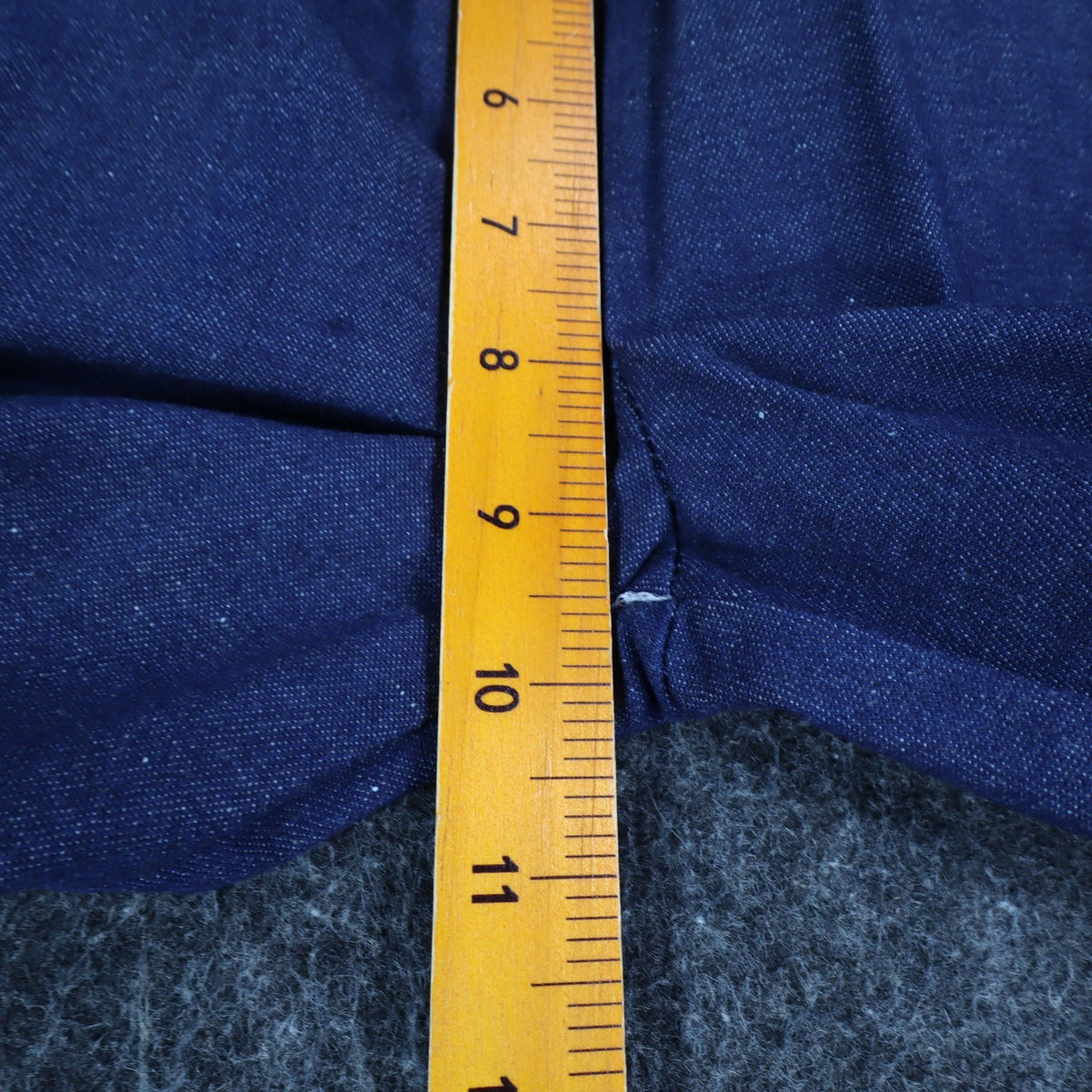 Vintage Young Maverick Girls Jeans 7 Blue Red Piping Elastic Waist USA NWT - take2supply