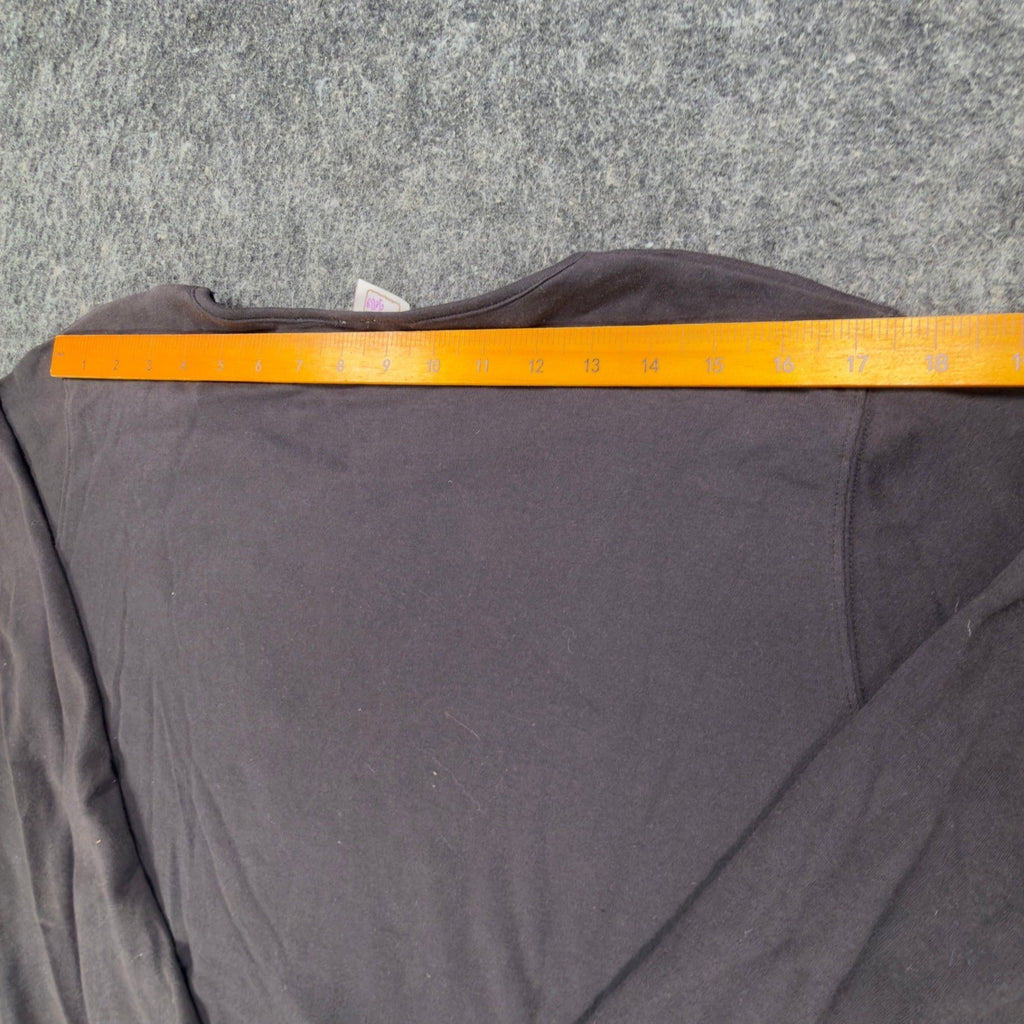 Peanut Butter & Jelly Christmas Sleigh Top Womens L Black Cotton New - take2supply