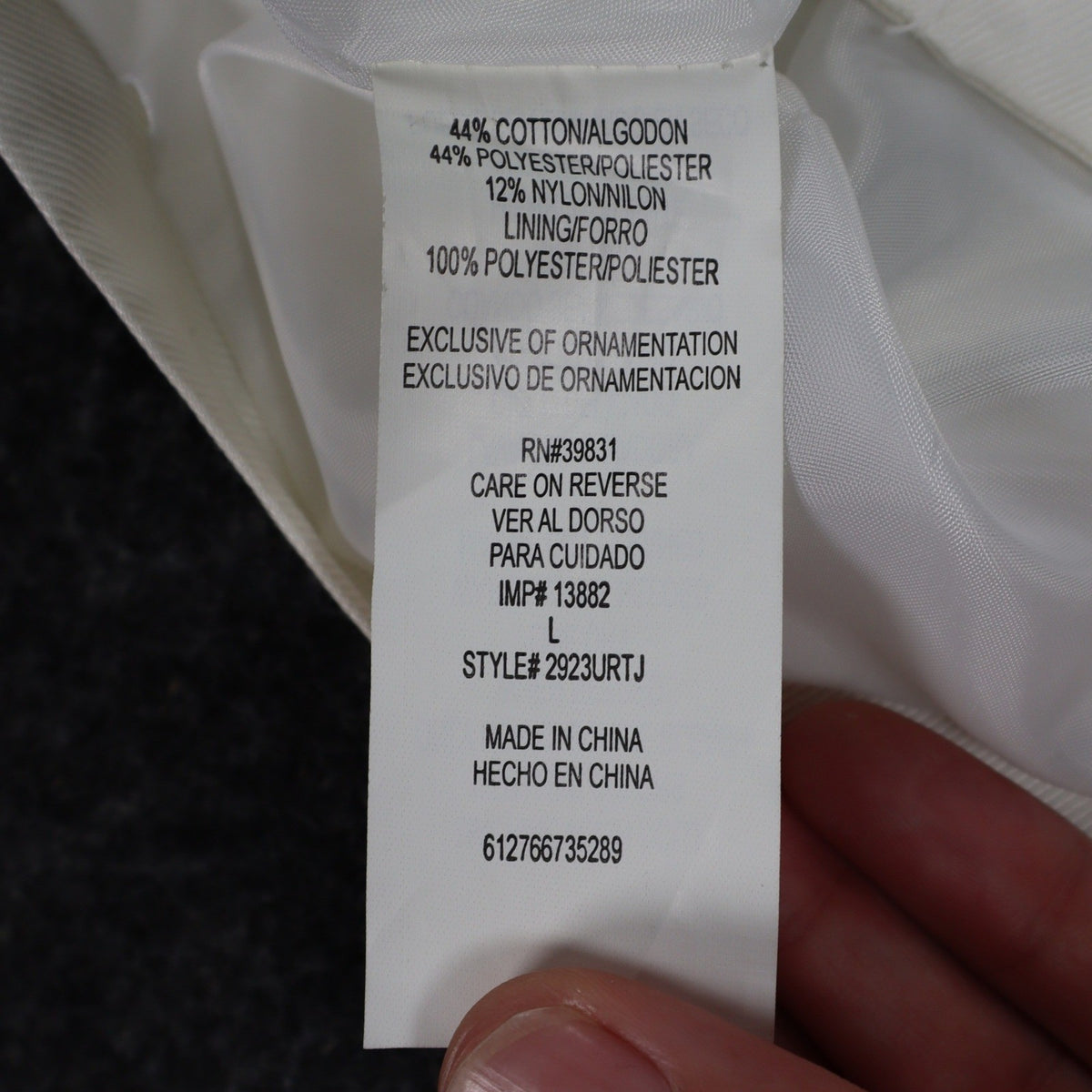 Takara Trench Coat Womens L White Belted Double Breasted Smocked NOS NWT - take2supply