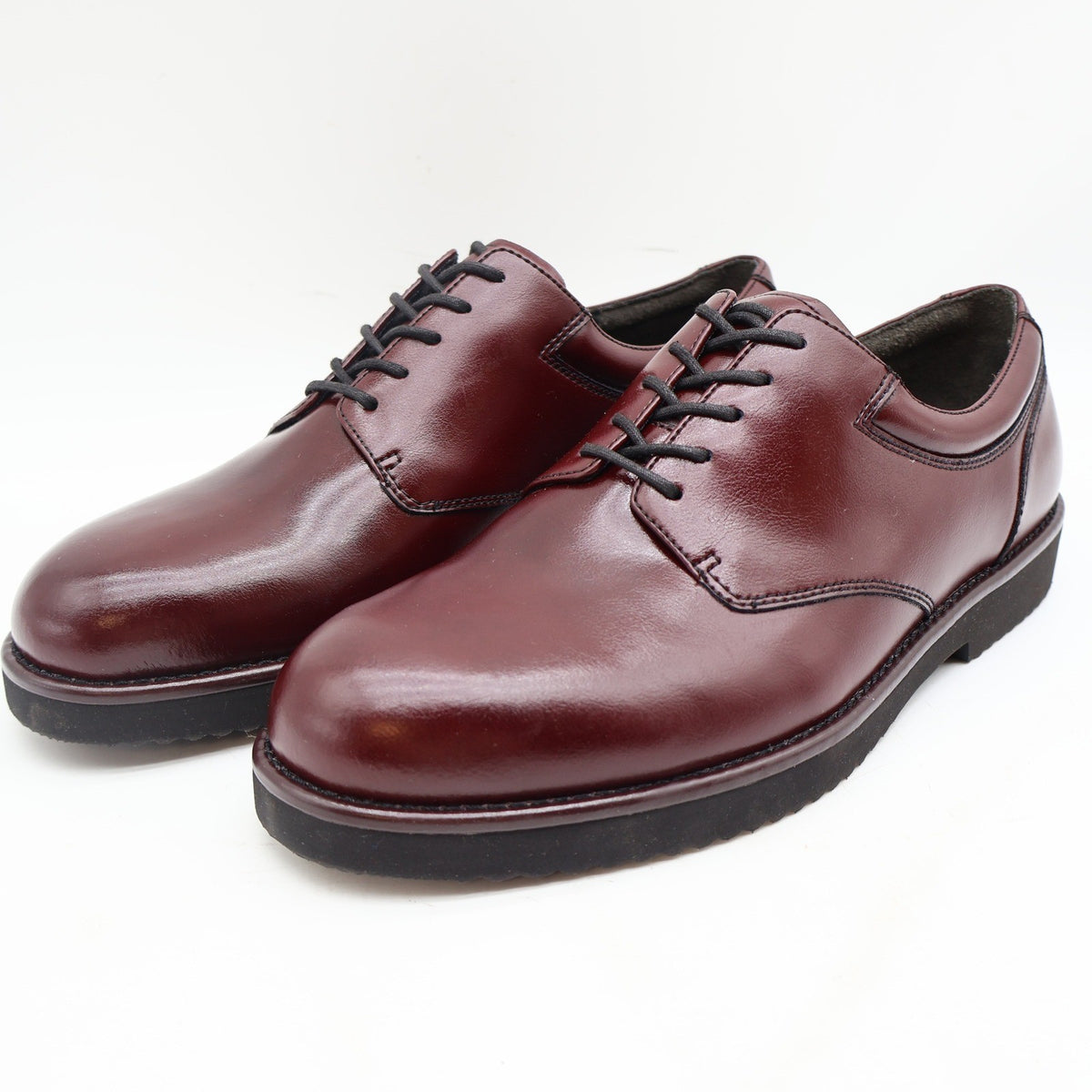 Dexter Hamilton Dress Casuals Mens 10 M Burgundy Polished Leather Oxfords - take2supply