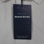 North River Polo Shirt Mens Size M Sandbar Beige 100% Cotton Pique NWT 7110331 - take2supply