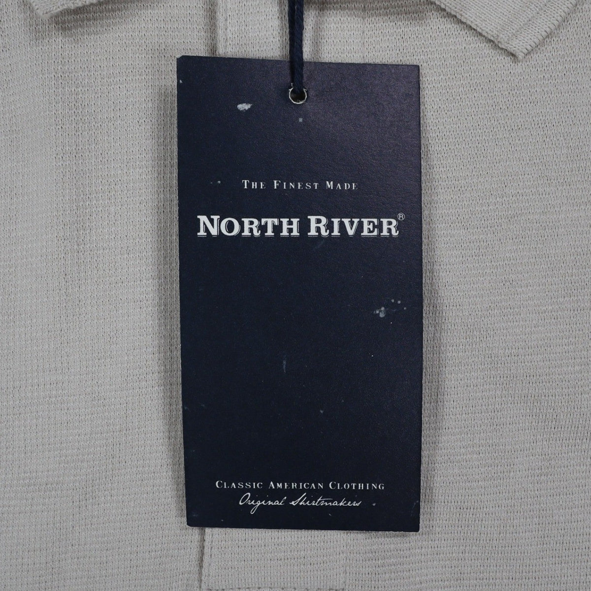 North River Polo Shirt Mens Size M Sandbar Beige 100% Cotton Pique NWT 7110331 - take2supply