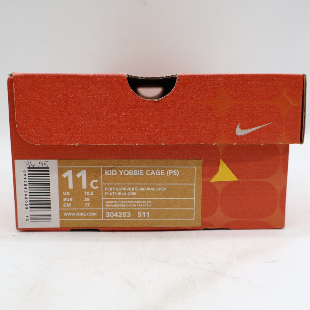Nike Kid Yobbie Cage PS Size 11C Vintage 2002 Purple Platinum Deadstock - take2supply