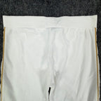 Nike Y2K Dri-FIT Athletic Shorts Womens Small White Gold 238735-100 NWT - take2supply