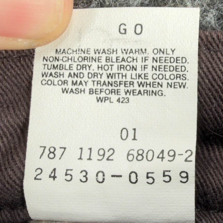 Dockers Vintage 90s Pleated Chino Pants Boys 7 Brown Cotton Slim NWT - take2supply