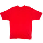 Ferruche V-Neck Shirt Mens M Red Cotton Mesh Knit Deadstock Y2K 17-121 - take2supply