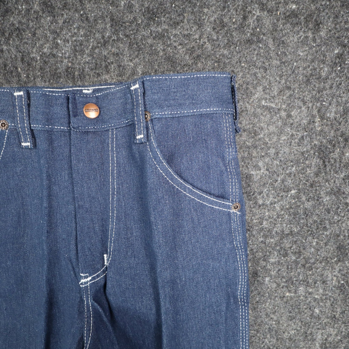 Maverick Straight Leg Jeans Boys 12 Regular Vintage Deadstock USA Blue Denim - take2supply
