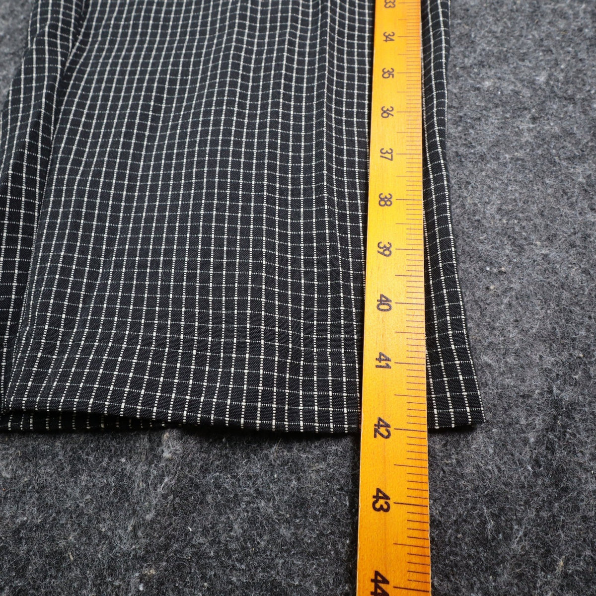 Southern Lady Pants Womens XL Black White Grid Check Elastic Waist NWT NOS - take2supply
