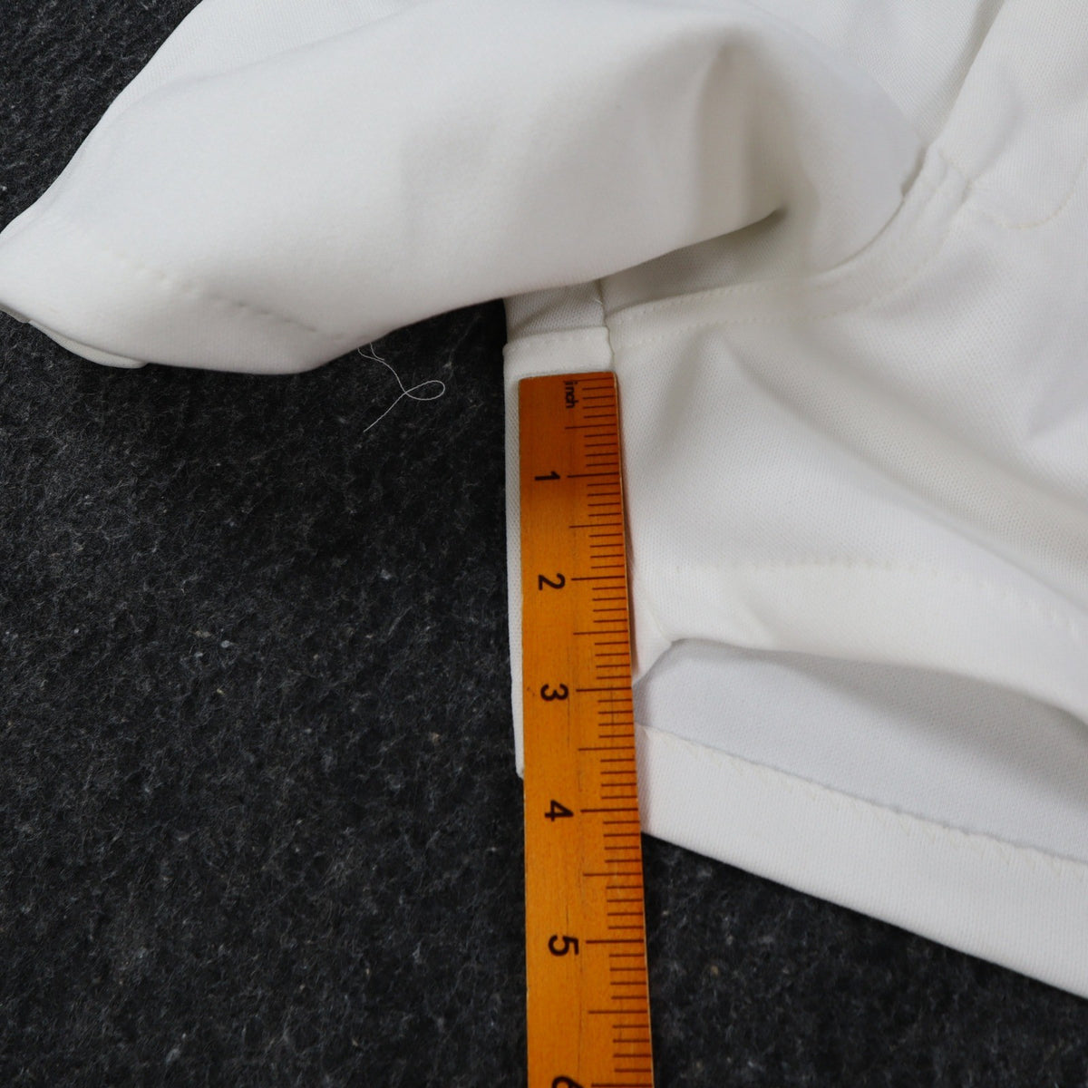 Swingster Athletic Shorts Mens L Vintage 70s White Polyester Visa Fabric USA - take2supply