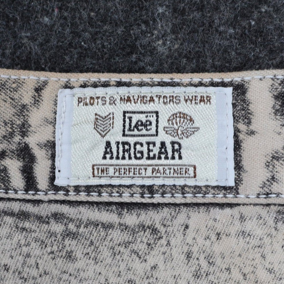 Lee Trekker Shorts Boys 12 Vintage 90s Black Acid Wash Relaxed Fit Cotton NWT - take2supply