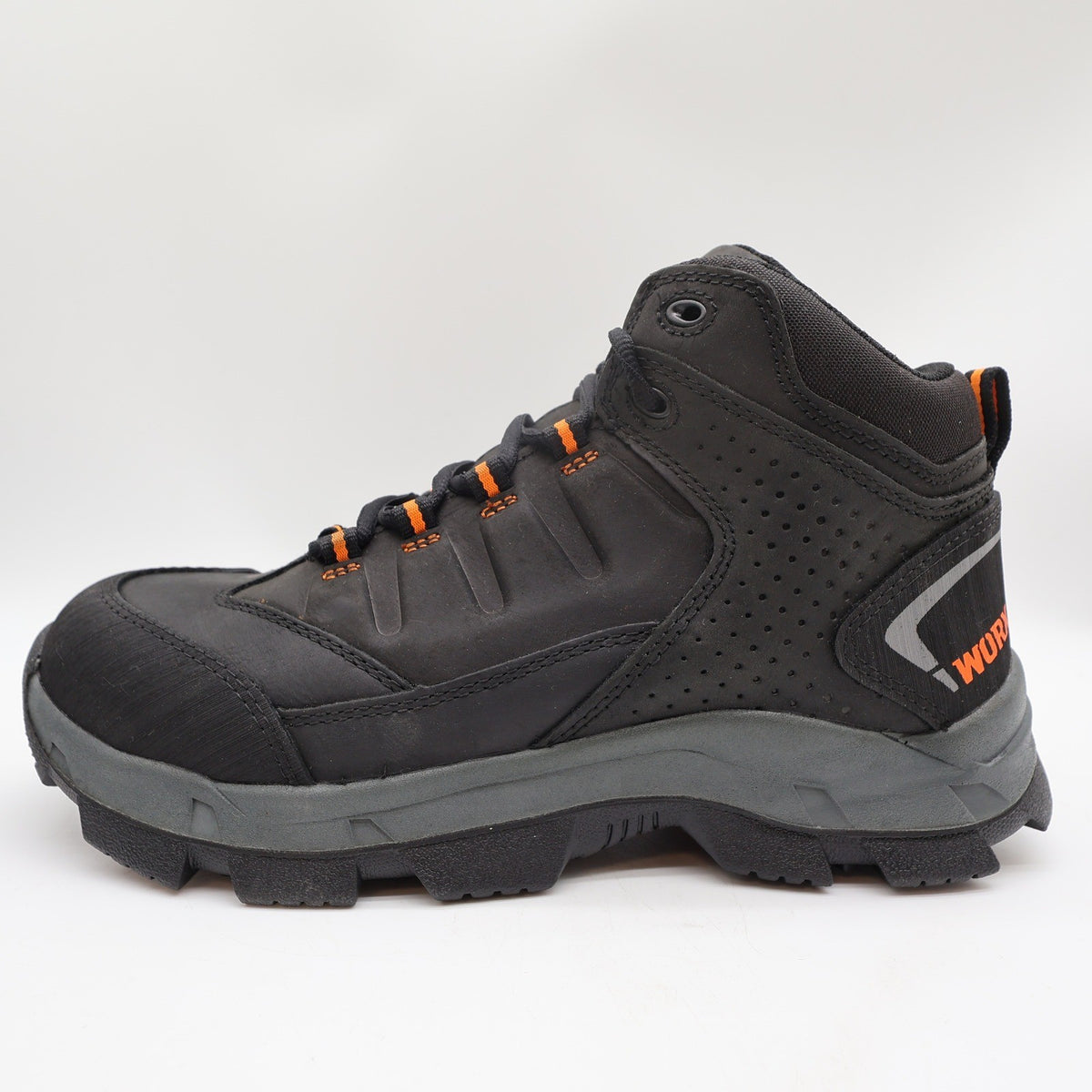 Worx by Red Wing 5401 Steel Toe Work Boots Mens 10 Black Leather New - take2supply