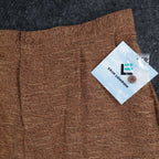 Erin London Pants Womens XL Camel Brown Pleated Straight Leg NWT NOS - take2supply