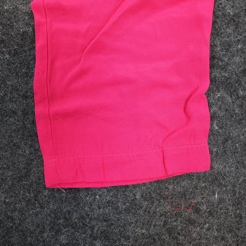 International Fashion Tapered Pants Womens S Pink Rayon High Rise Vintage 80s - take2supply