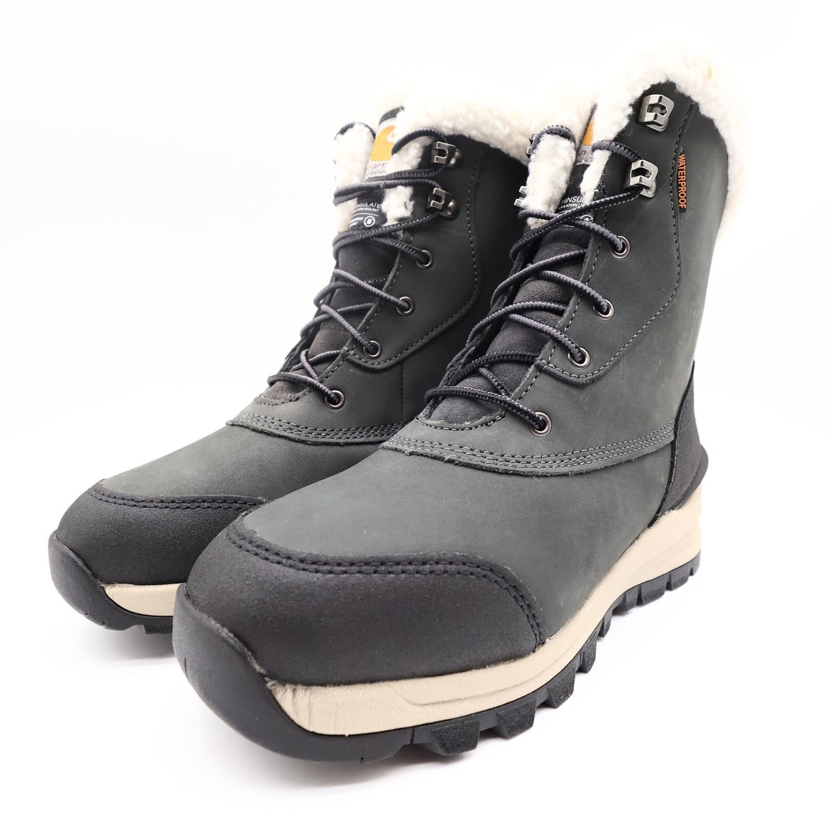 Carhartt Pellston Winter Boot Women 7 Grey Waterproof Insulated NWT FH8029-W - take2supply
