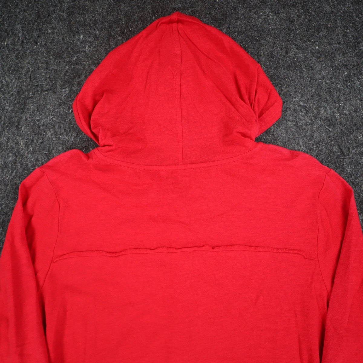 Erin London Womens L Red Cotton Hooded Tunic Top 3/4 Sleeve NWT - take2supply