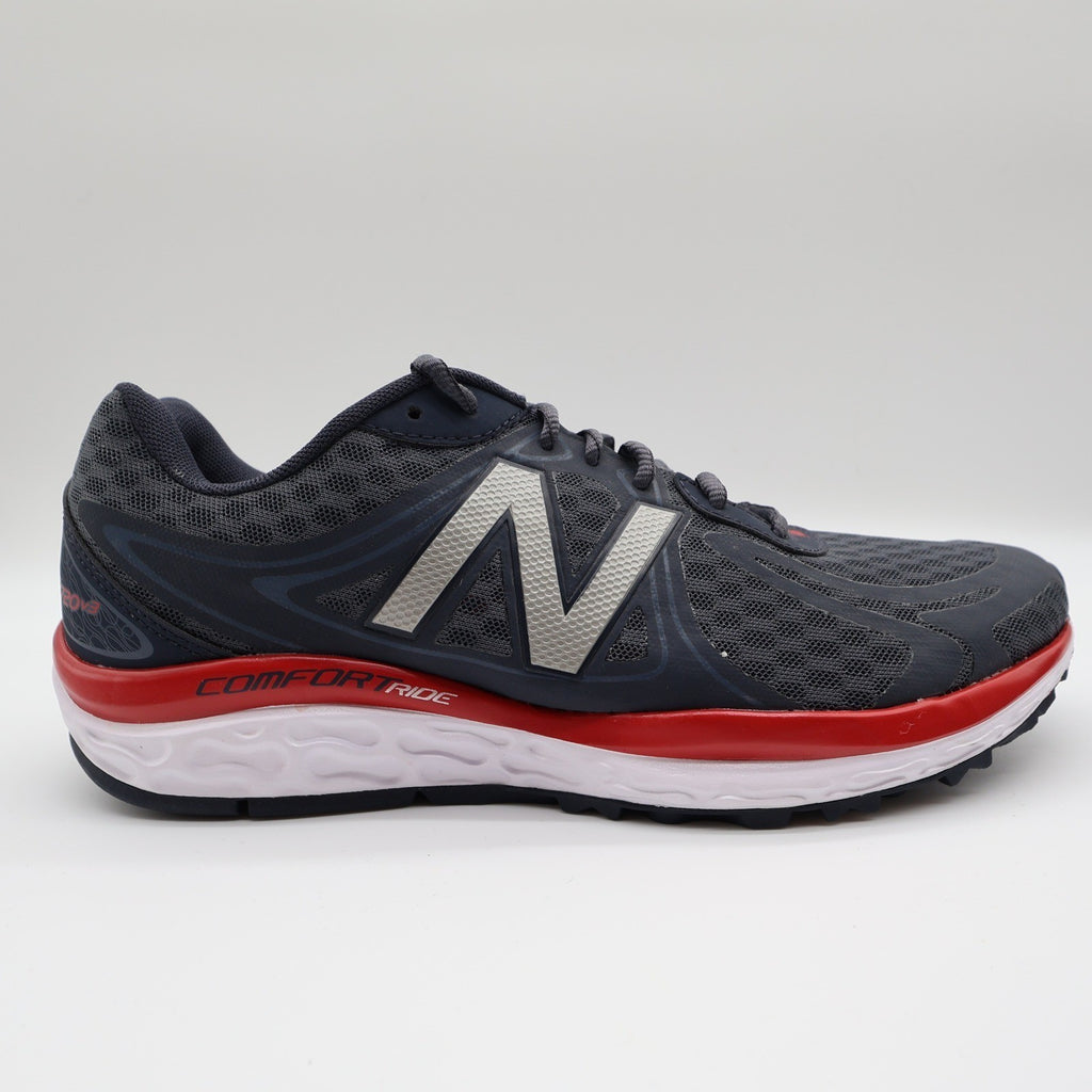 New Balance 720v3 Mens 9.5 Grey Red Running Shoes M720LG3 ComfortRide New in Box - take2supply