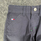 Tommy Hilfiger Vintage 90s Cargo Shorts Toddler 3T Navy Blue Cotton NWT - take2supply