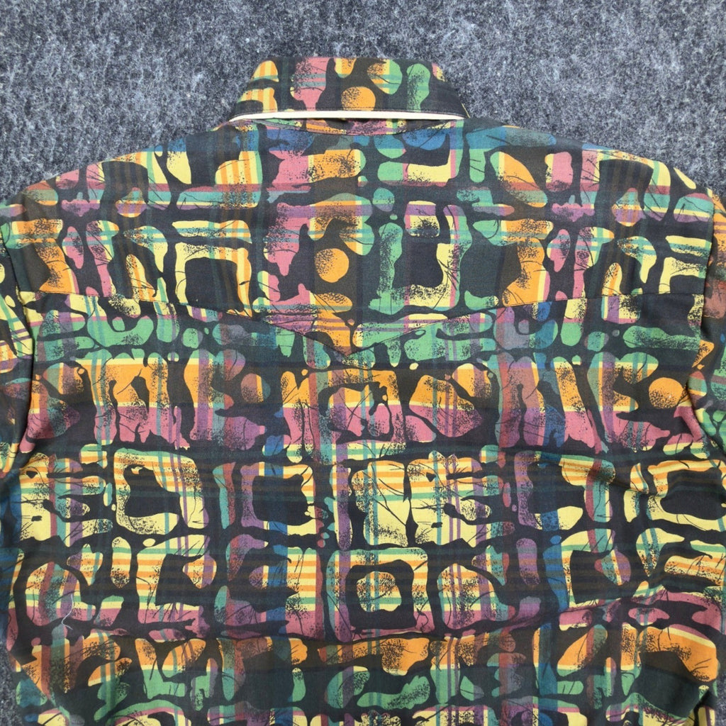 Ruddock Bros Vintage 90s Button Down Mens Small Multi Cotton New - take2supply