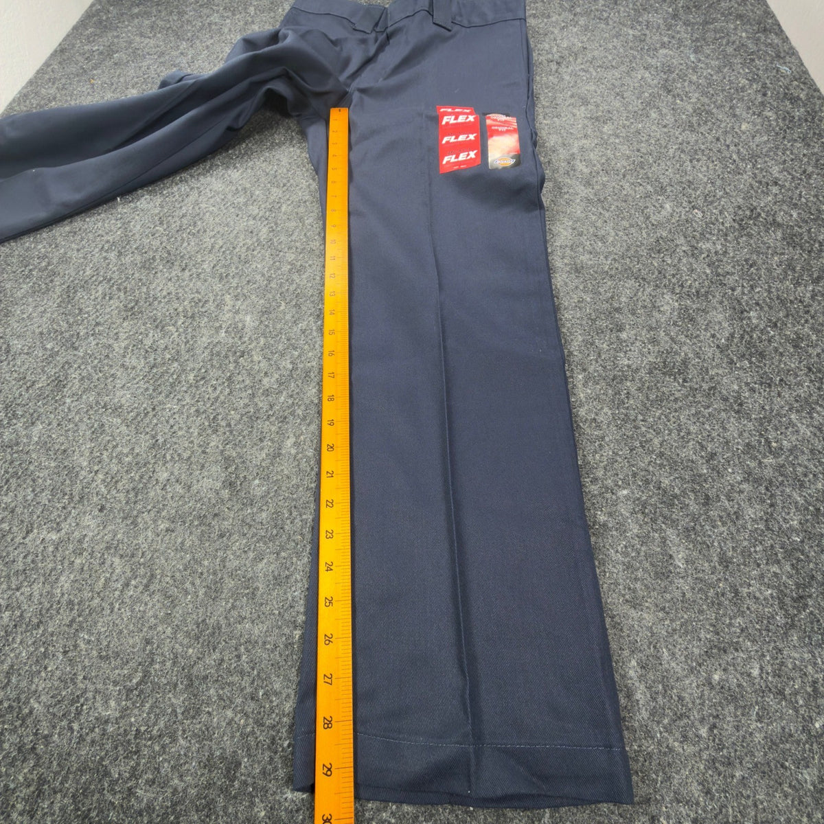 Dickies 874 Flex Work Pants Mens 33x30 Dark Navy Blue Modern NWT - take2supply