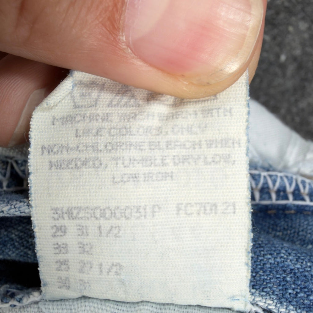 Lee Y2K Side Elastic Jeans Womens 8 Medium Blue Denim NWT Pepper Stone Relaxed - take2supply