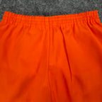 Fruit of the Loom Vintage 70s Gym Shorts Boys XS Orange Cotton NWT - take2supply