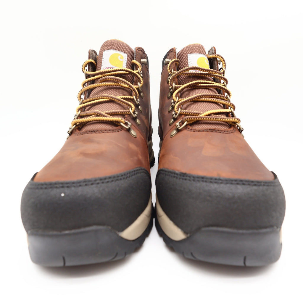 Carhartt Gilmore Work Boots Mens 10 M Brown Leather Alloy Toe Waterproof NWT - take2supply
